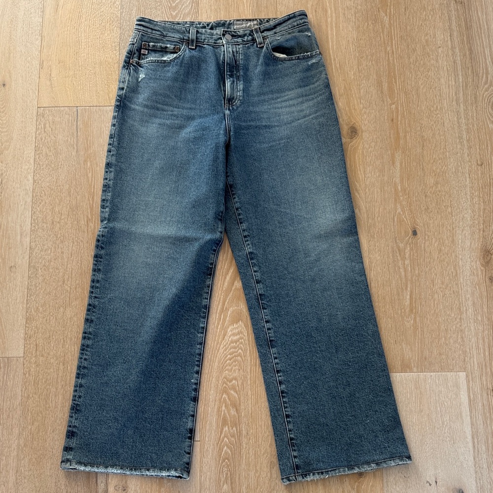 AG Kora High Rise Wise Leg Jeans Sz 31